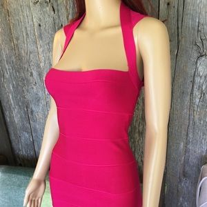 COPY - Magenta Herve Leger dress size small